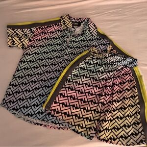 Fendi kids matching set